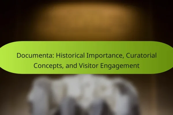 Documenta: Historical Importance, Curatorial Concepts, and Visitor Engagement