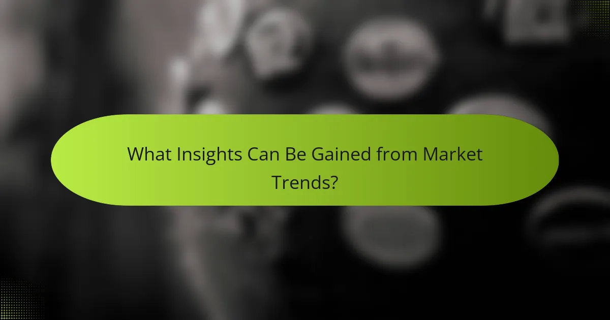 What Insights Can Be Gained from Market Trends?